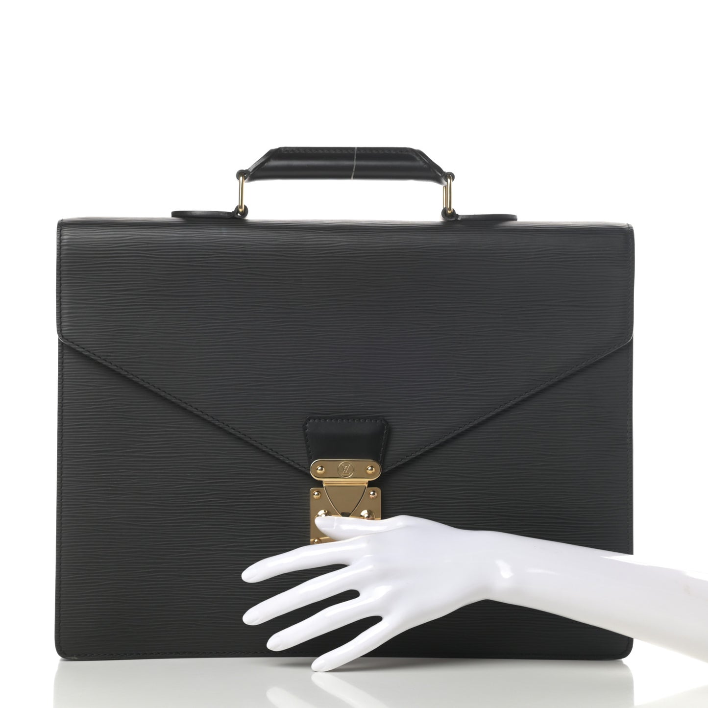 Epi Serviette Conseiller Briefcase Black