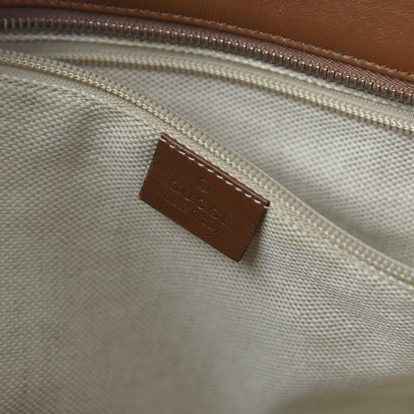 Monogram Large Original Tote Tan
