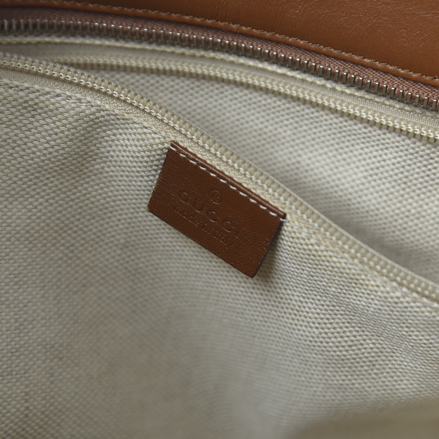 Gucci Monogram Large Original Tote Tan 8 of 10