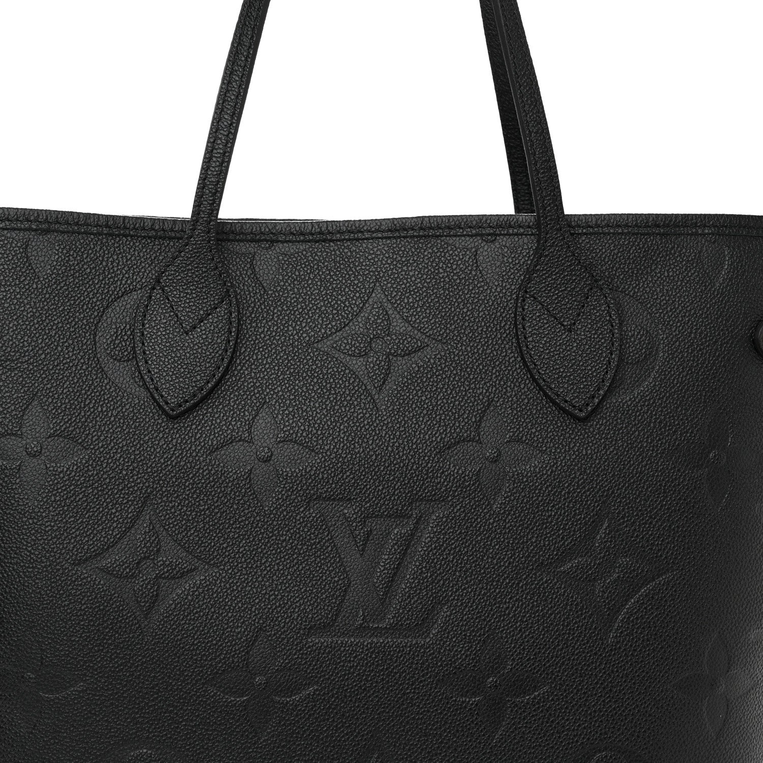 Louis Vuitton Empreinte Monogram Giant Neverfull MM Black 8 of 12