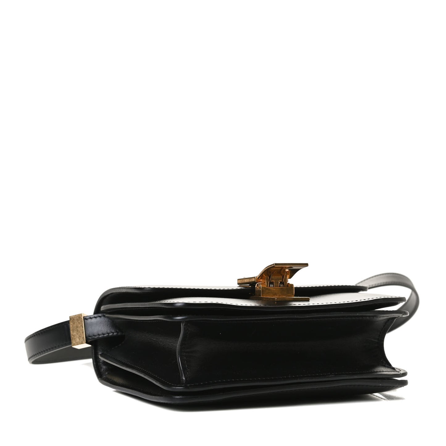 Box Calfskin Small Classic Box Flap Bag Black