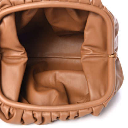 Bottega Veneta Smooth Butter Calf The Pouch Oversized Clutch Cammello 4 of 8