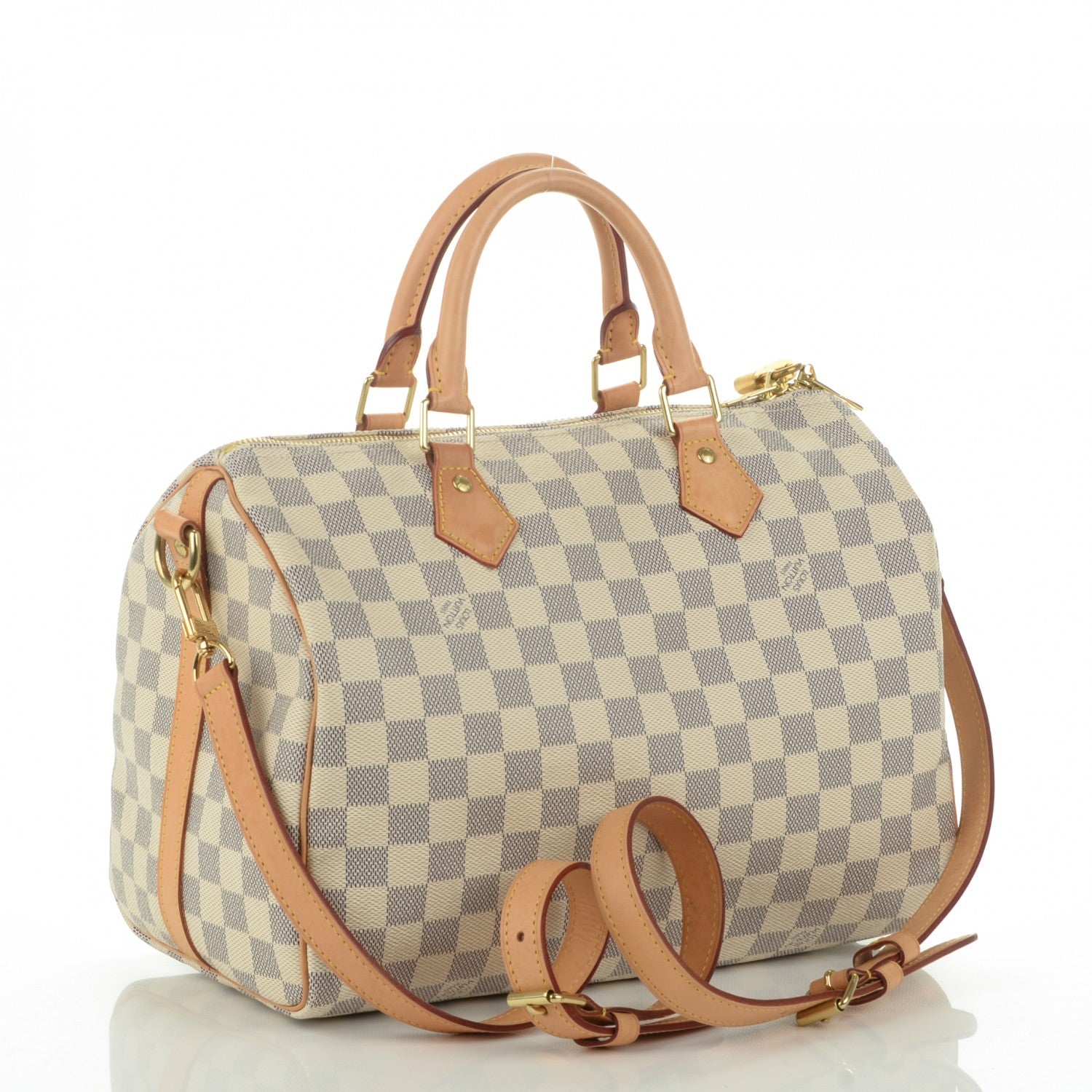 Louis Vuitton Damier Azur Speedy Bandouliere 30 3 of 8