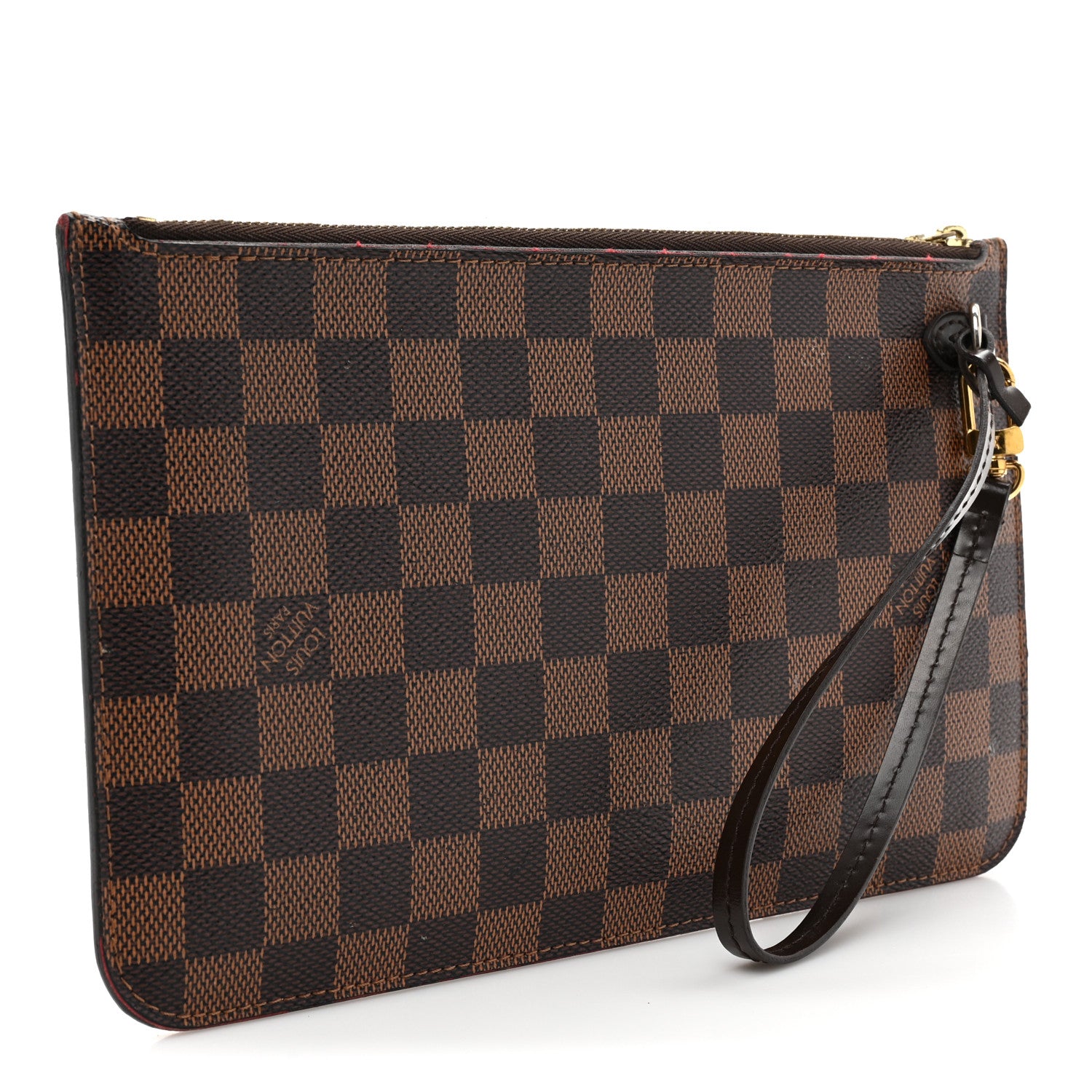Louis Vuitton Damier Ebene Neverfull MM GM Pochette 3 of 11
