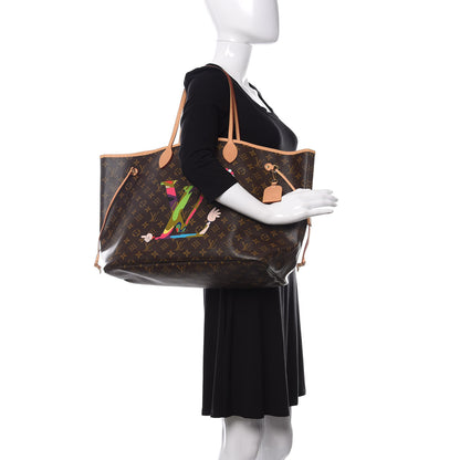 Louis Vuitton Monogram MOCA Neverfull GM 3 of 10