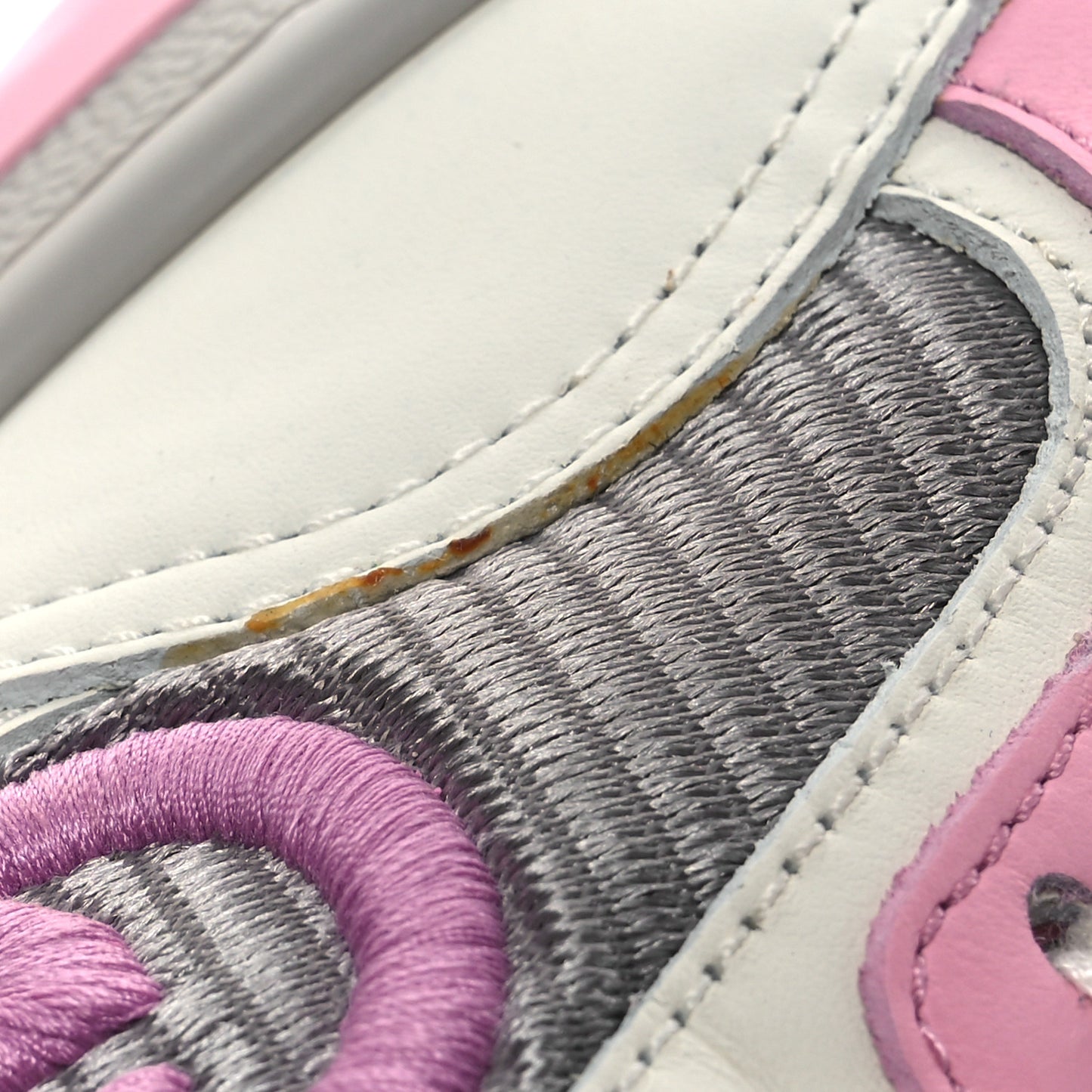 Dali Soft Calfskin Womens Mac80 Sneakers 37 Off White Grey Sky Light Rose