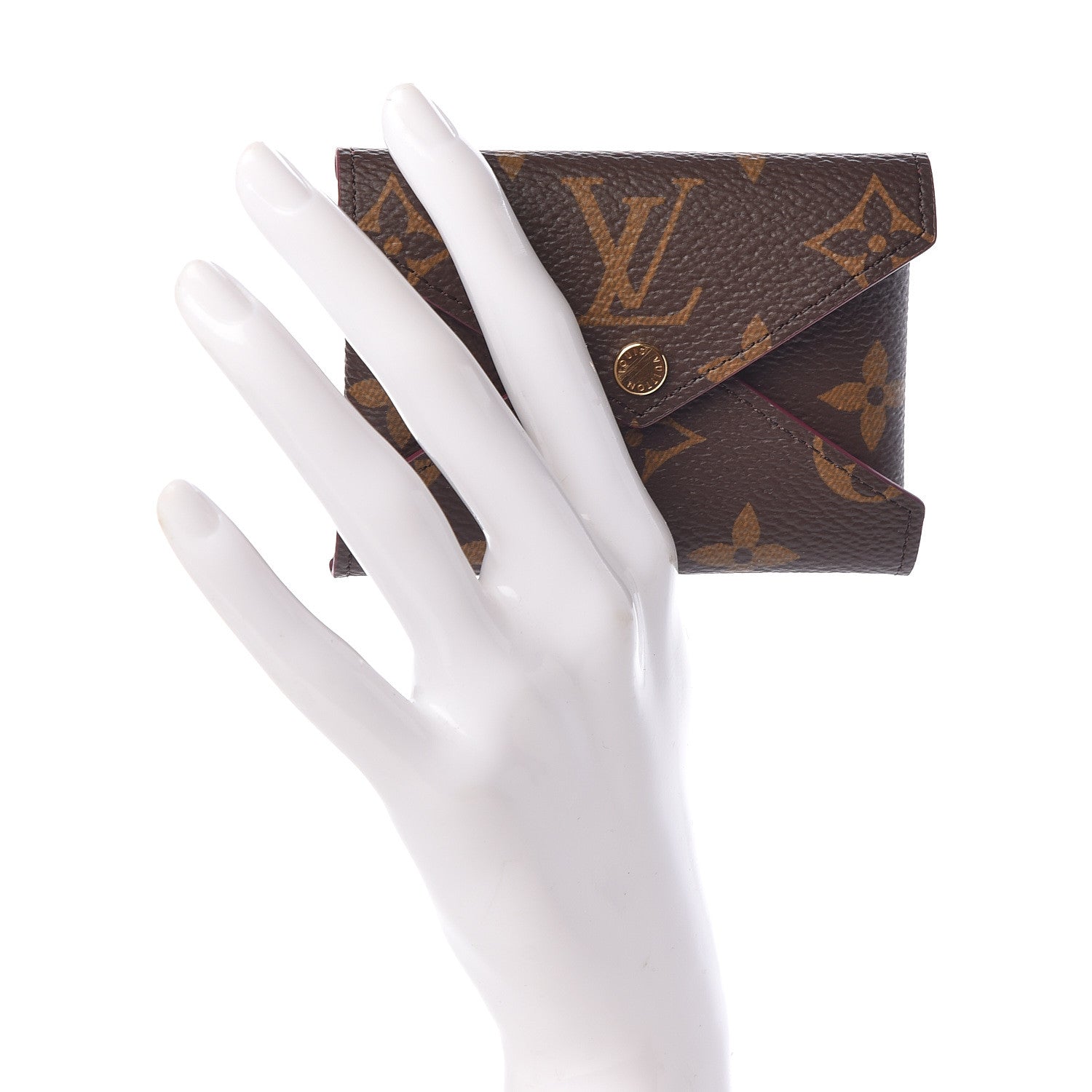 Louis Vuitton Monogram Small Kirigami Pochette Insert Fuchsia 2 of 6