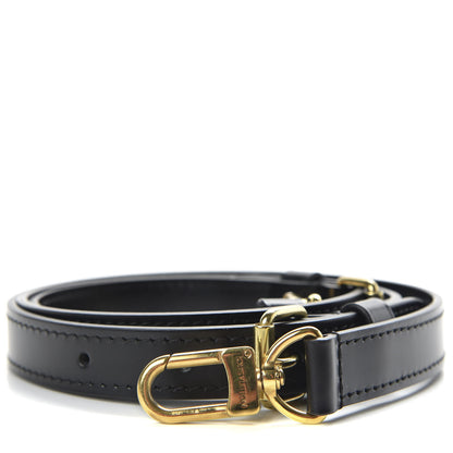 Louis Vuitton Calfskin World Tour Adjustable Speedy Bandouliere Shoulder Strap Black 1 of 5