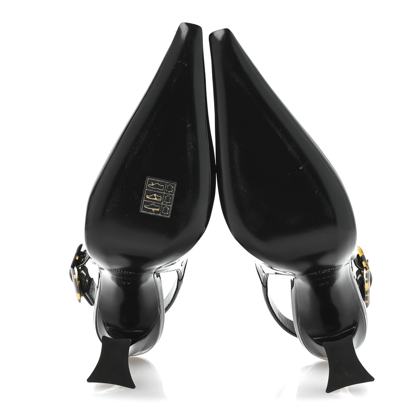 Vernice Grupy Dune 110 Slingback Pumps 37 Black