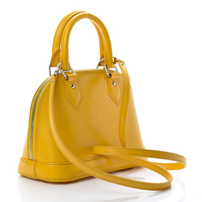 Louis Vuitton Epi Alma BB Citron 3 of 14