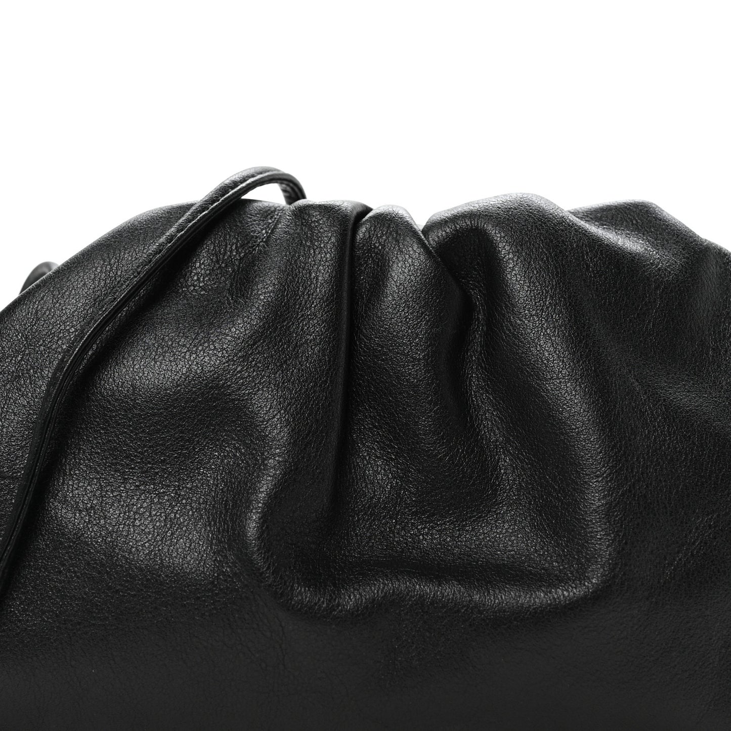 Butter Calfskin The Mini Pouch Black