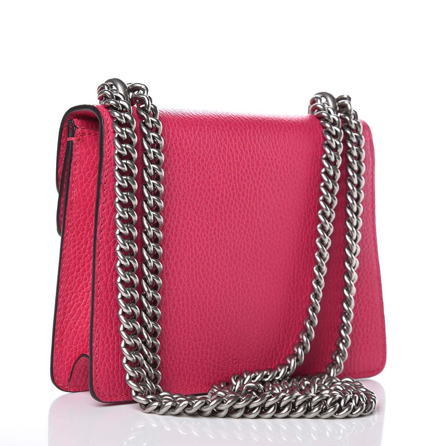 Gucci Calfskin Mini Dionysus Shoulder Bag Box Pink 3 of 9