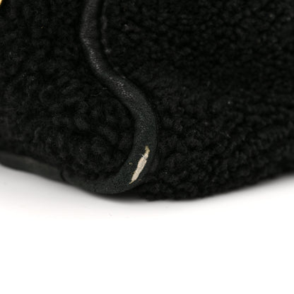 Balenciaga Shearling Gold Metallic Edge Hardware Mini City Black 19 of 22
