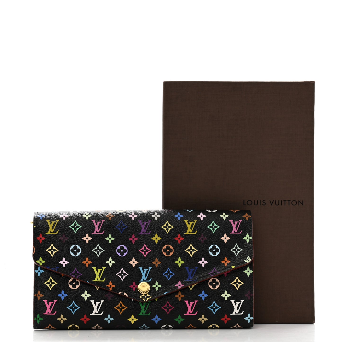 Monogram Multicolor Sarah Wallet NM Black Grenade