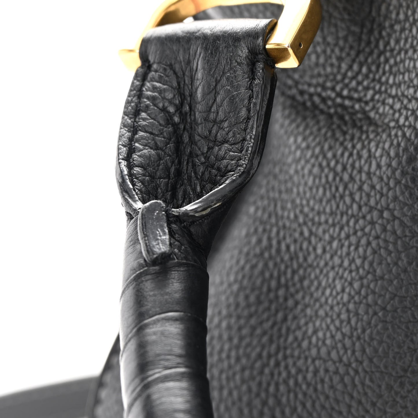 Calfskin Medium Marcie Satchel Black