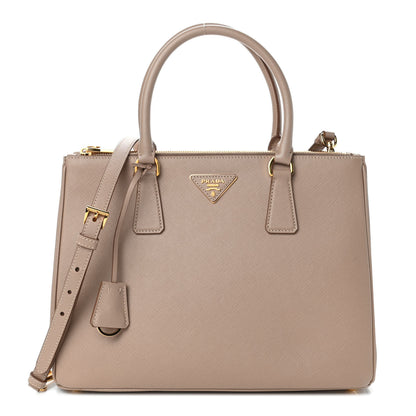 Prada Saffiano Lux Large Galleria Double Zip Tote Cammeo 1 of 4