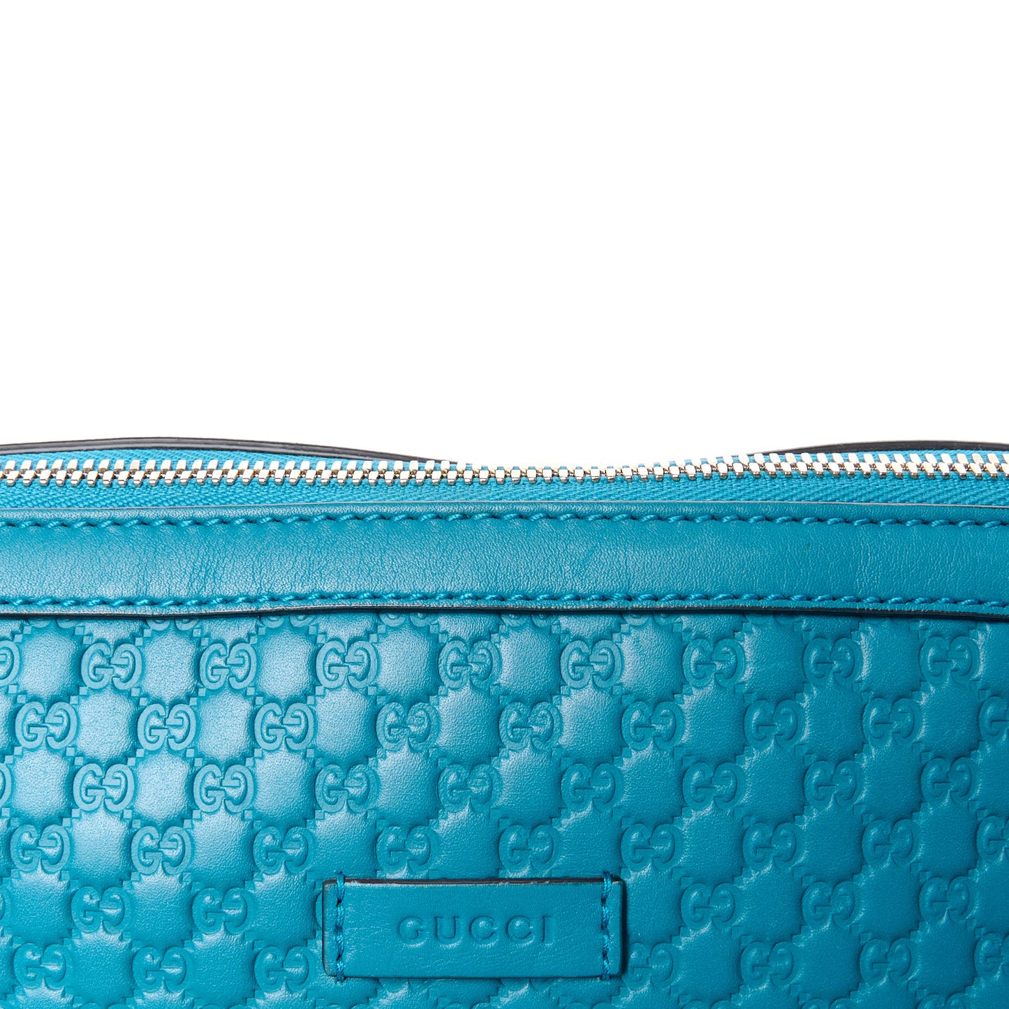 Soft Microguccissima Dome Satchel Deep Cobalt