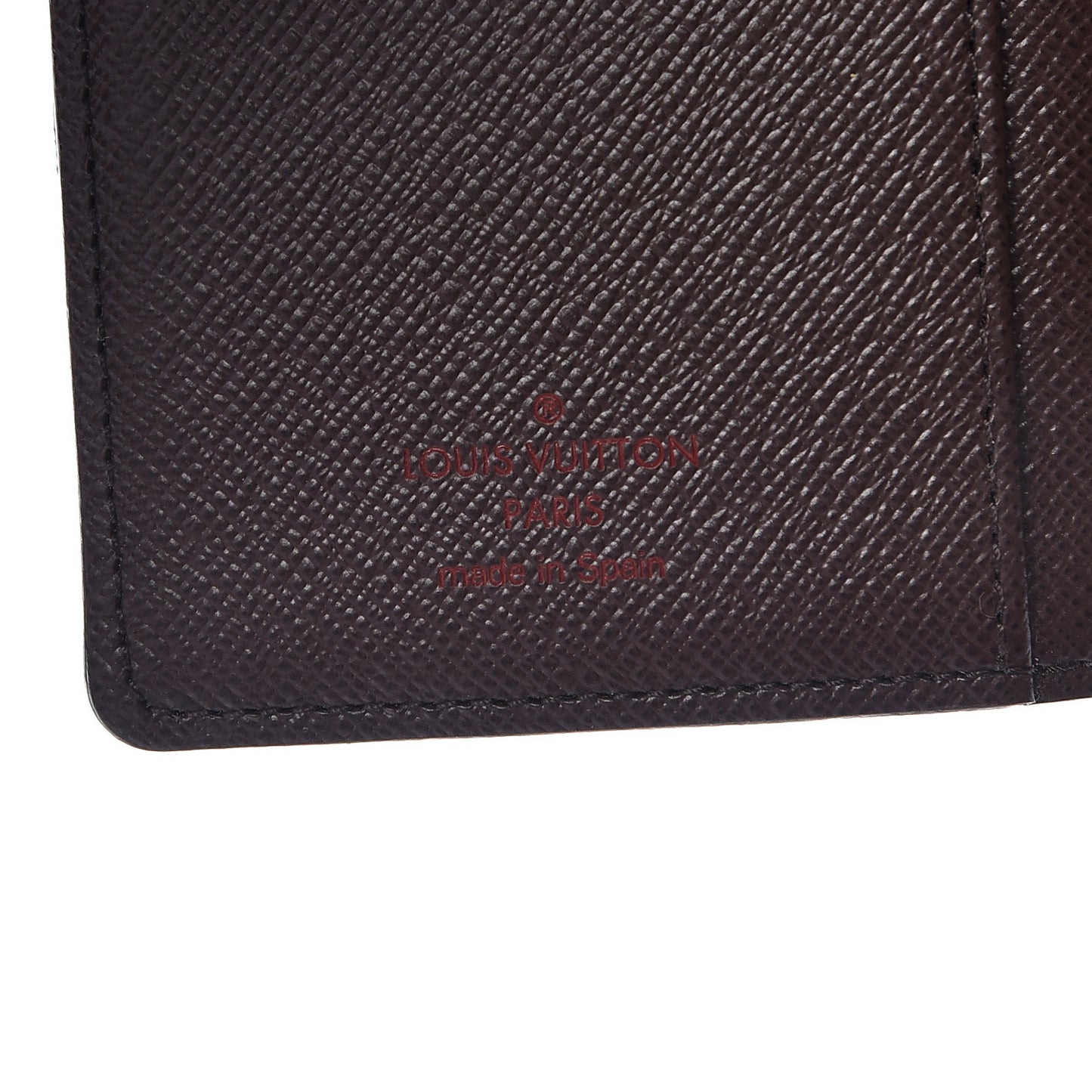 Damier Ebene Small Ring Agenda Cover