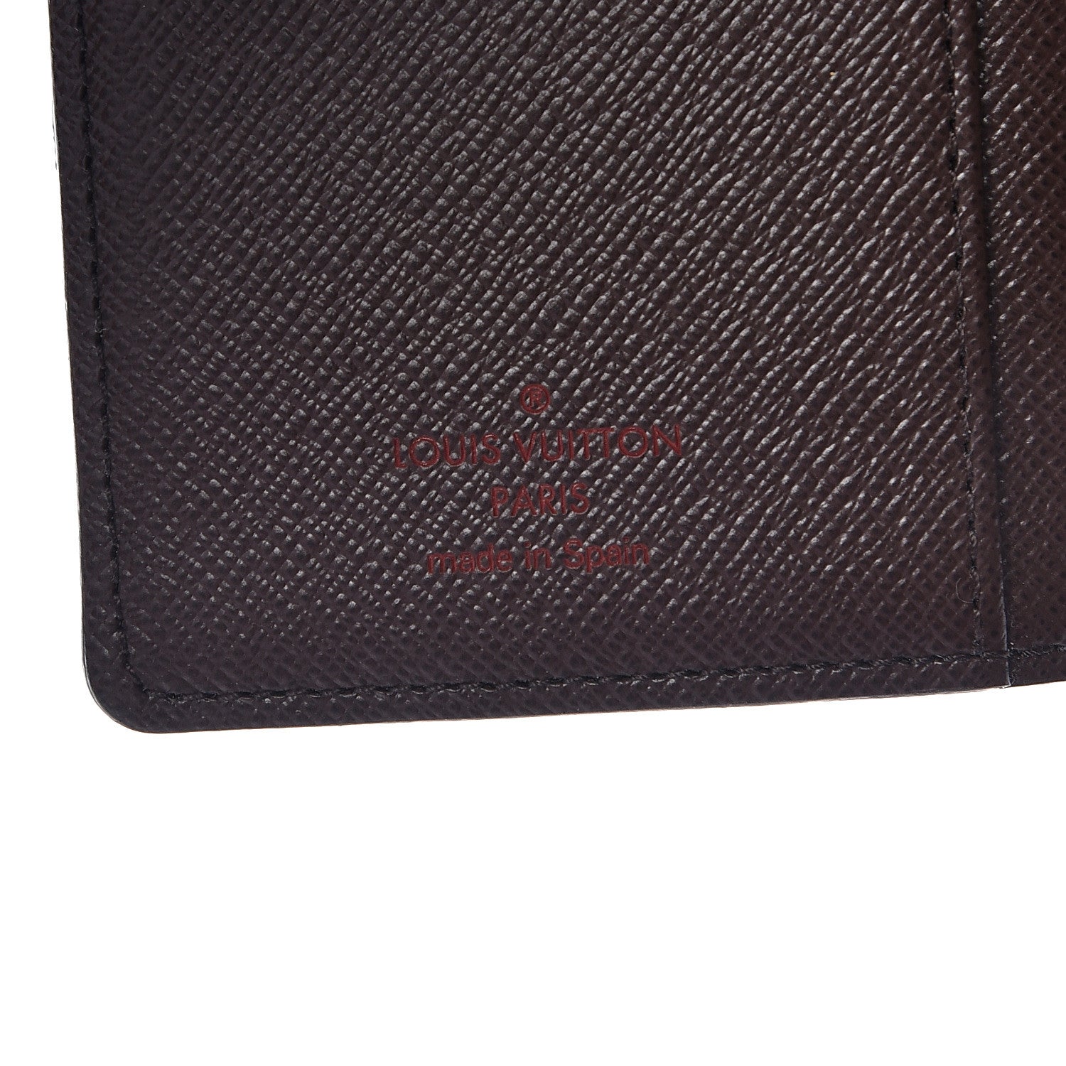 Louis Vuitton Damier Ebene Small Ring Agenda Cover 6 of 6