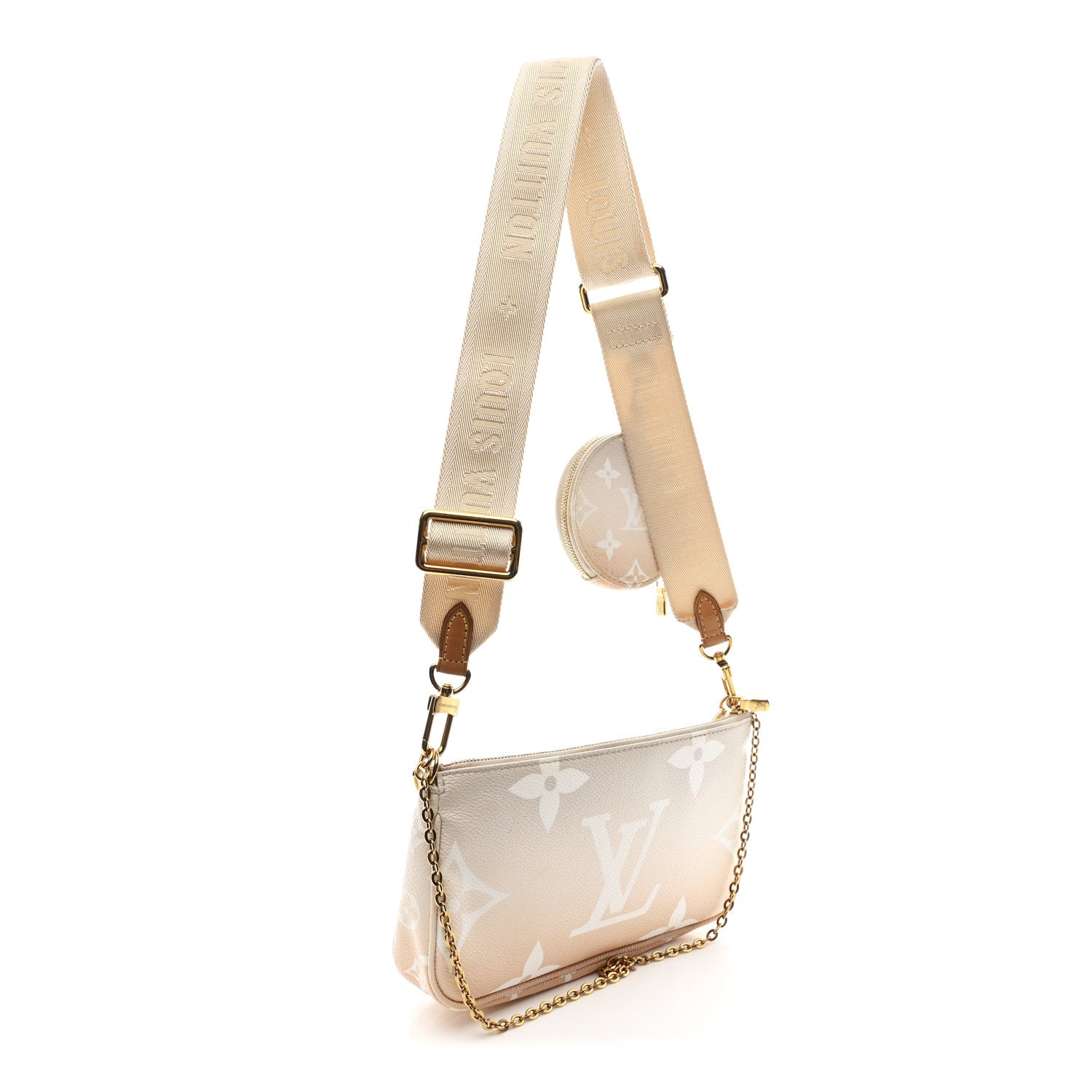 Louis Vuitton Monogram Giant By The Pool Multi Pochette Accessories Brume 3 of 13