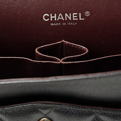 Chanel Caviar Quilted Jumbo Double Flap Black 11 of 17