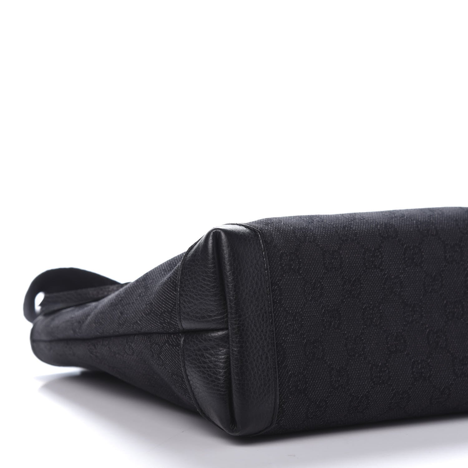 Gucci Monogram Tote Bag Black 7 of 13