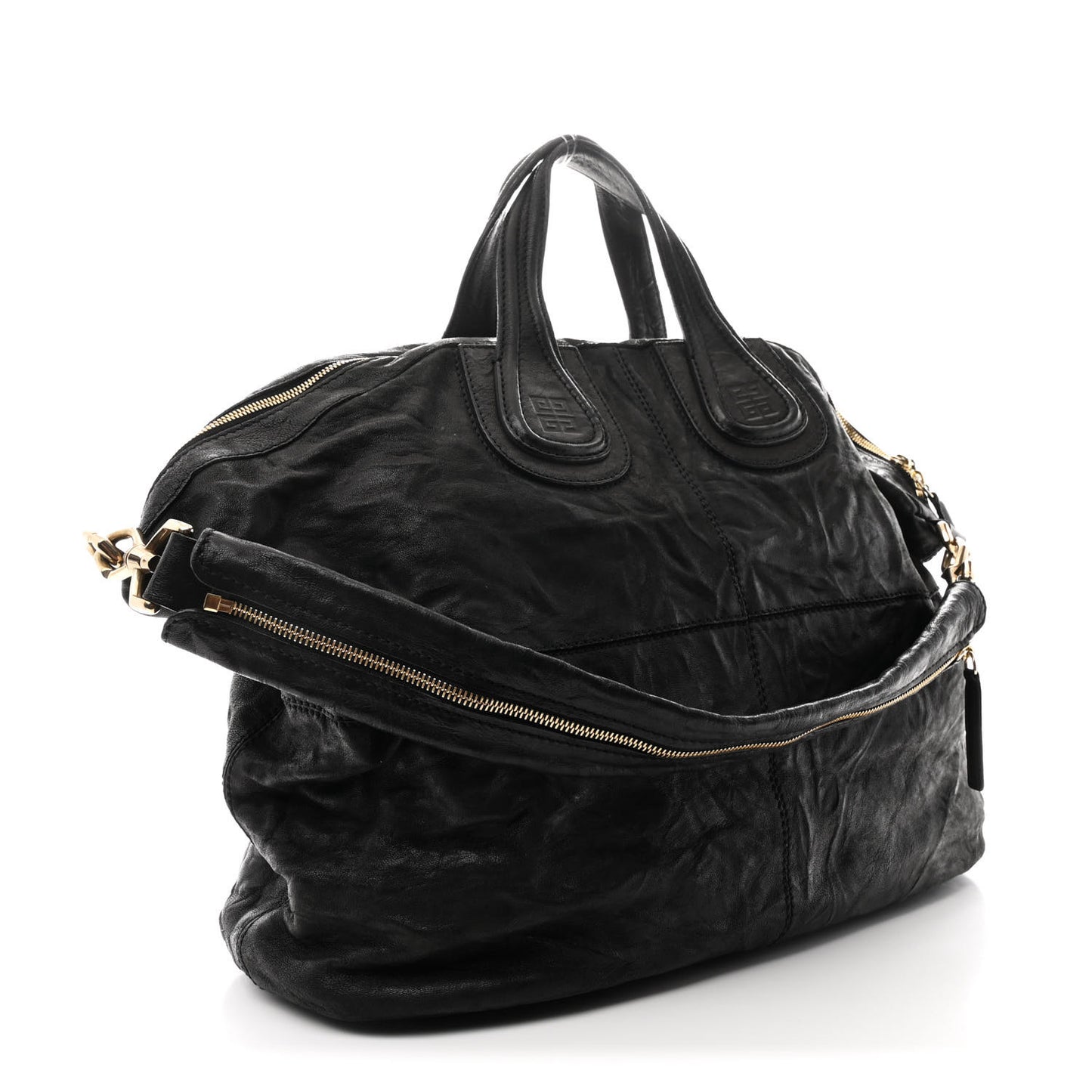 Tumbled Sheepskin Large Nightingale Black