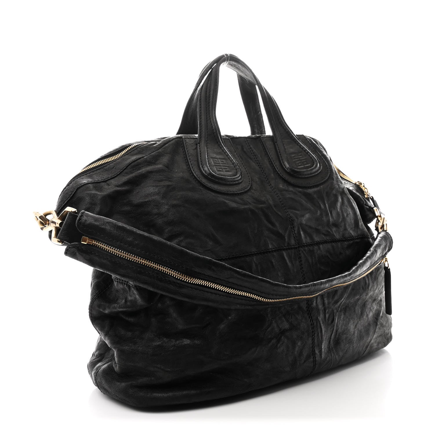 Givenchy Tumbled Sheepskin Large Nightingale Black 3 of 10