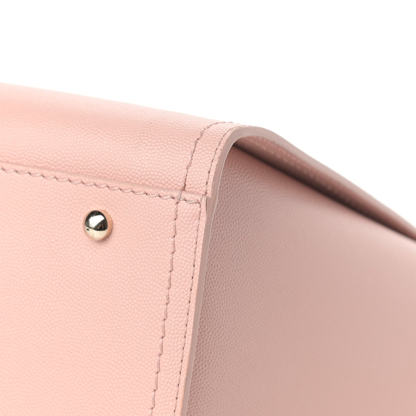 Caviar Small Studded Deauville Tote Light Pink