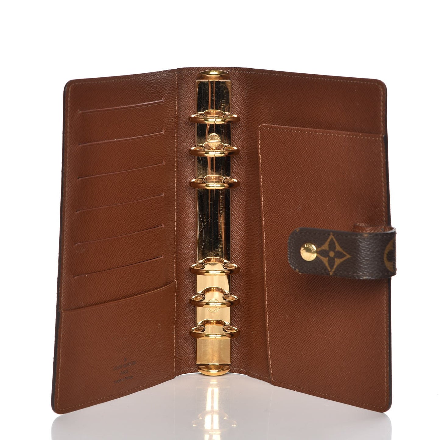 Monogram Medium Ring Agenda Cover