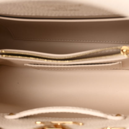 Louis Vuitton Taurillon Mother of Pearl Flowers Capucines BB Creme Nacre 5 of 10