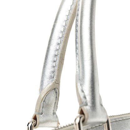 Louis Vuitton Suhali Lockit MM Silver 13 of 14