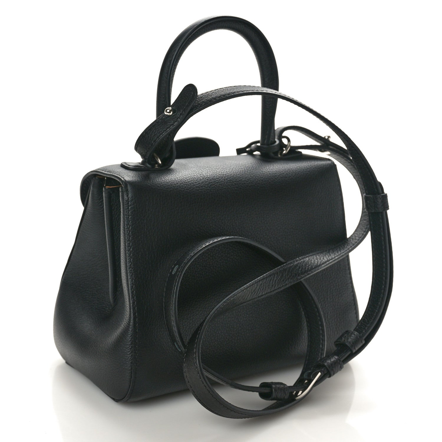 Delvaux Grained Rodeo Calfskin Mini Brillant Black 3 of 10