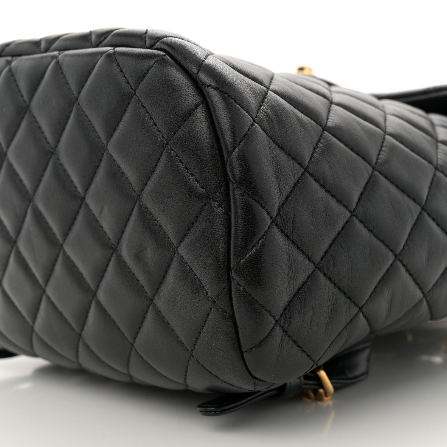 Chanel Lambskin Quilted Small Urban Spirit Backpack Black 10 of 10