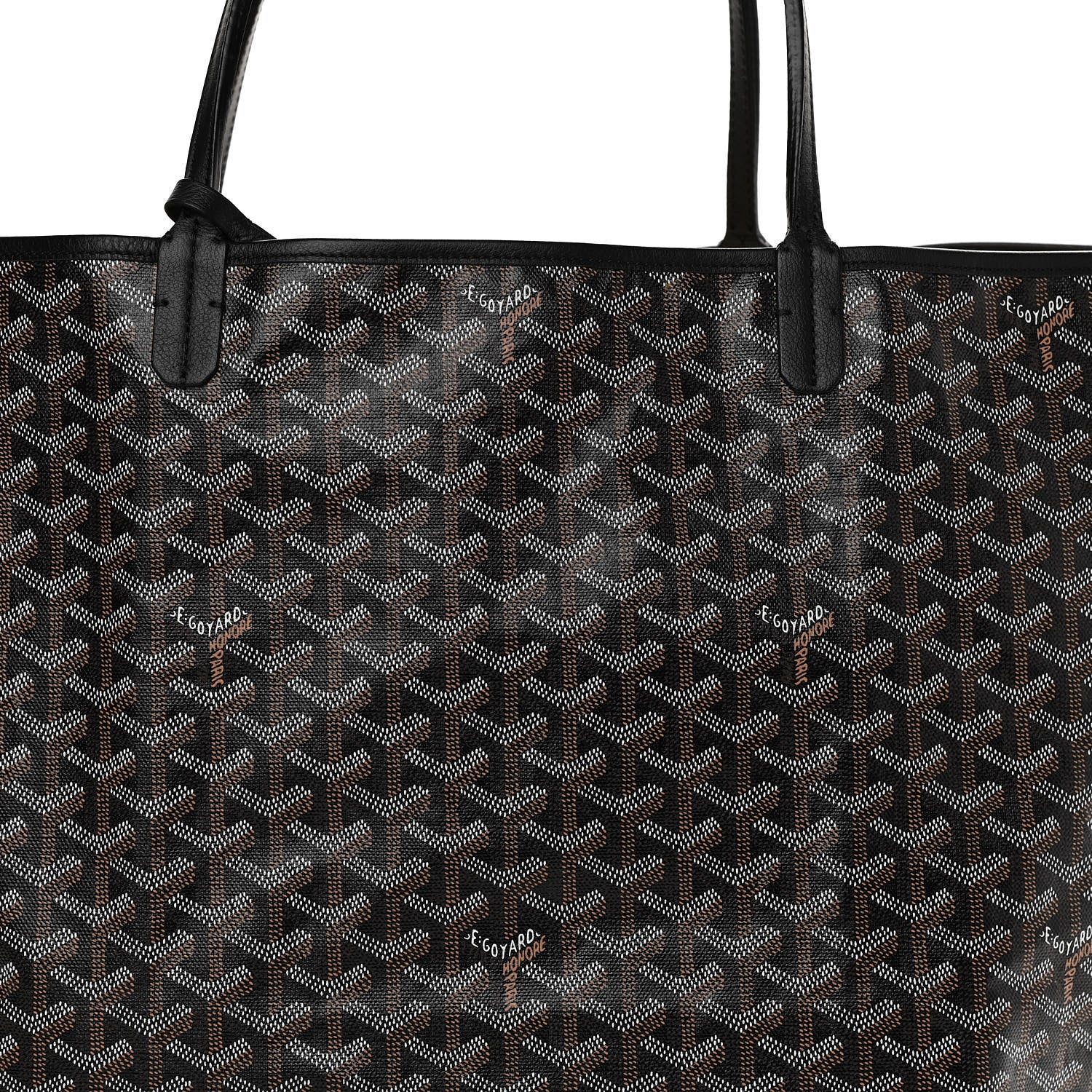 Goyard Goyardine Saint Louis GM Black 10 of 12