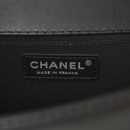 Chanel Calfskin Stitched Medium Boy Flap Black 6 of 11