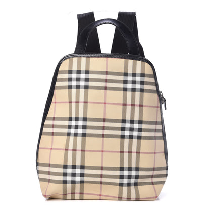 Burberry House Check Backpack Black 1 of 12