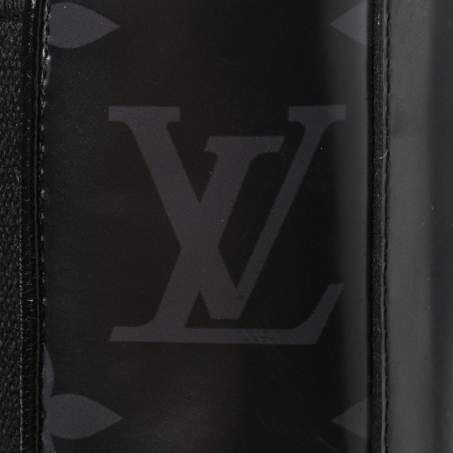 Louis Vuitton Calfskin Monogram Eclipse Chelsea Boots 9 Black 16 of 18