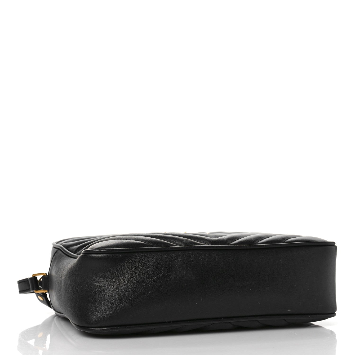 Saint Laurent Calfskin Matelasse Monogram Lou Camera Bag Black 4 of 8