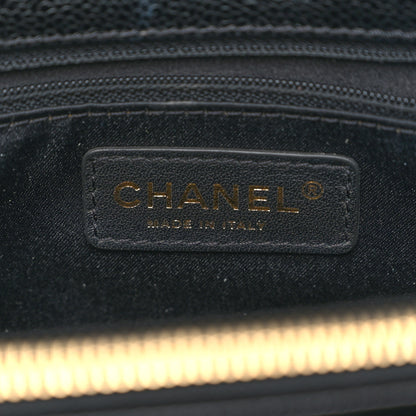 Chanel Caviar Quilted Grand Shopping Tote GST Black 6 of 11