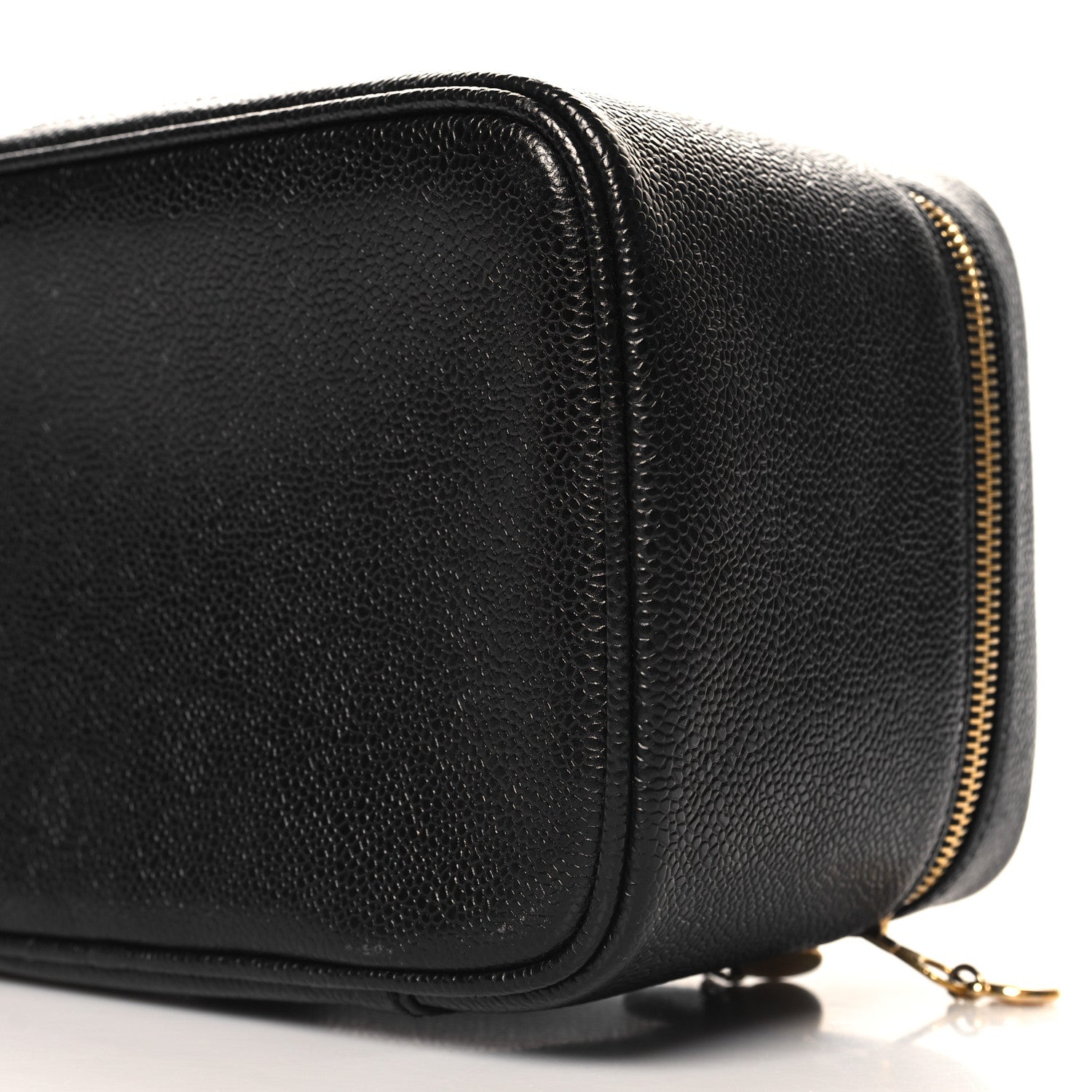 Chanel Caviar CC Vanity Cosmetic Case Black 10 of 10