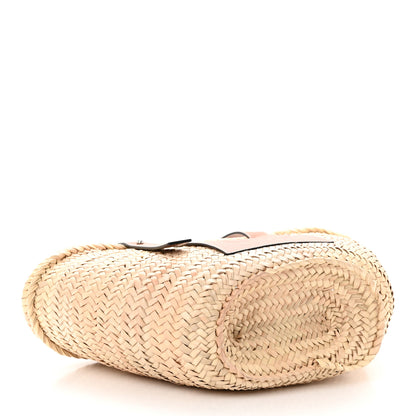 Loewe Raffia Basket Tote Bag Natural Tan 4 of 9