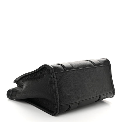 Marc Jacobs Grained Calfskin Small The Tote Bag Black 4 of 14