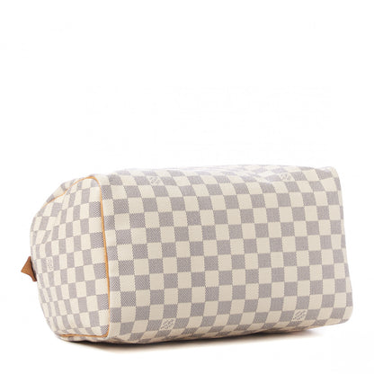 Louis Vuitton Damier Azur Speedy 30 4 of 10