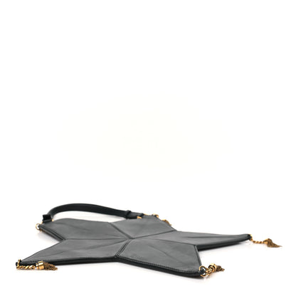 Saint Laurent Calfskin Astro Star Shoulder Bag Black 4 of 10