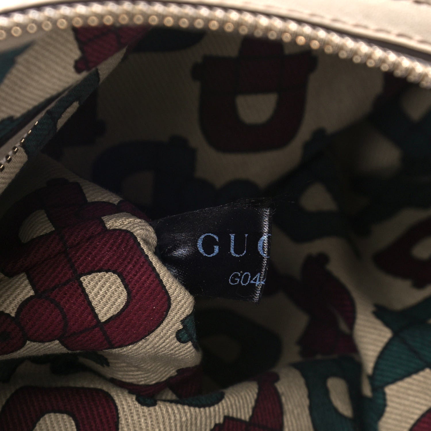 Gucci Guccissima Biba Studded Hobo Off White 8 of 13