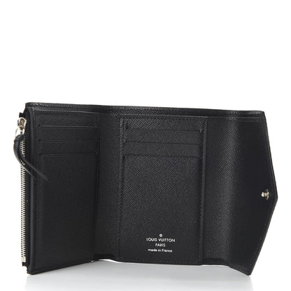 Louis Vuitton Epi Victorine Wallet Black 5 of 7