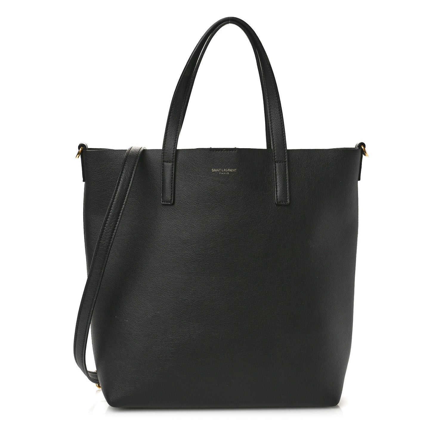 Calfskin Toy Shopping Tote Black