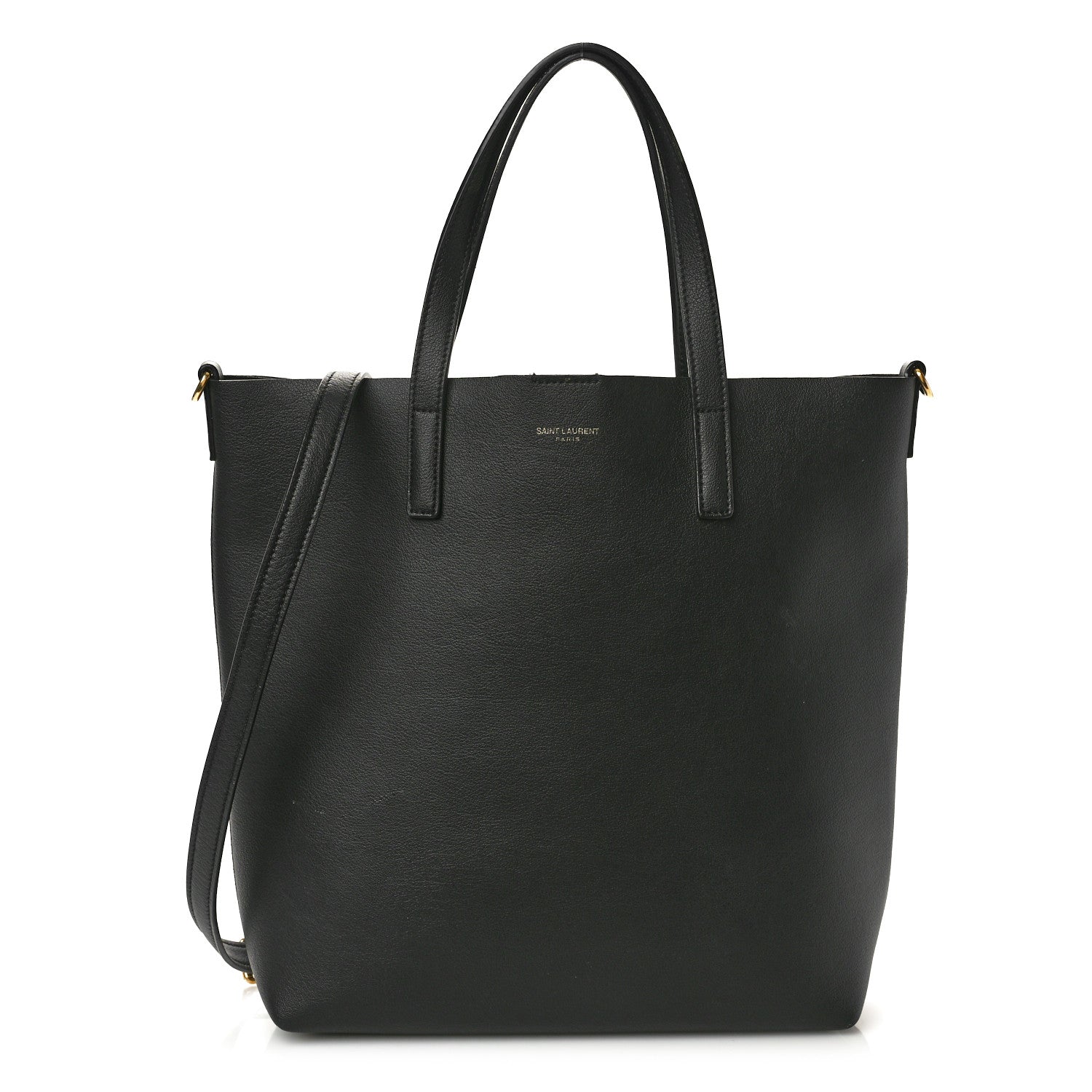 Saint Laurent Calfskin Toy Shopping Tote Black 1 of 11