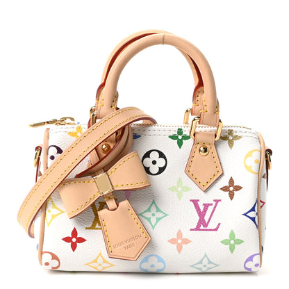 Louis Vuitton LV X TM Monogram Multicolor Nano Speedy White 1 of 9